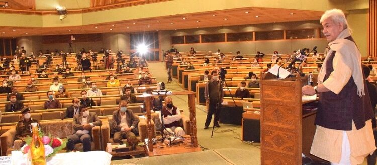 Terrorism a collective enemy of humanity: LG Sinha