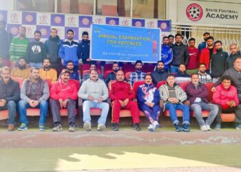 JK Football Association conducts refresher course for referees