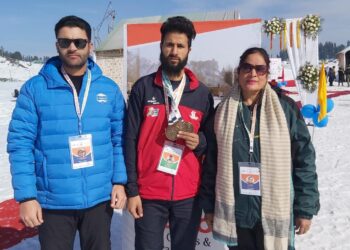 KU student bags 3 gold medals at Khelo India event