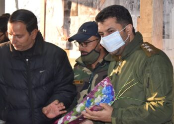 Sopore Police flagged off a team of Martial Arts