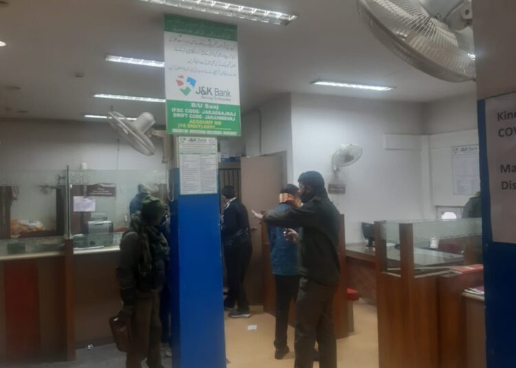 Burglary Attempt At J&K Bank Branch In Thanamandi Rajouri
