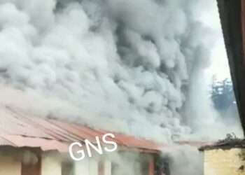 Fire Breaks Out in Hotel Oberai Grand Lalit in Srinagar