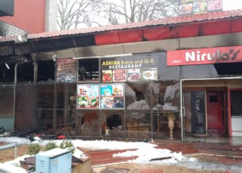 Restaurant gutted in fire at Sangarmal City in Sgr