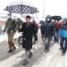 DC Srinagar tours City areas to oversee snow clearance, Power restoration