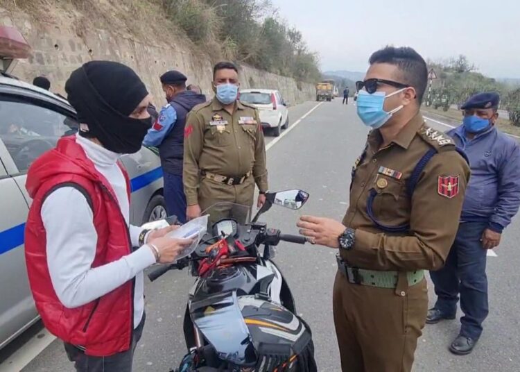 Traffic Police City Jammu to crack down on Stunt bikers and Modified bike silencers