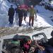 Police evacuates critically ill patient from snowbound Jabdi village in Kupwara