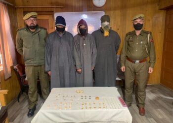 ‘3 Theft Cases Solved, As Many Accused Arrested, Stolen Items Recovered in Srinagar’