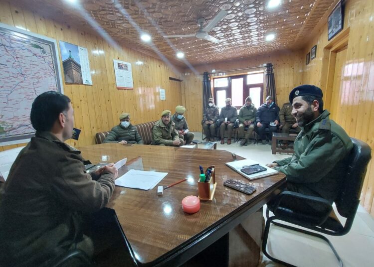 SSP Budgam chairs review meeting
