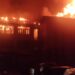 UPDATED : Panic As Fire Rages in B&J Hospital Srinagar
