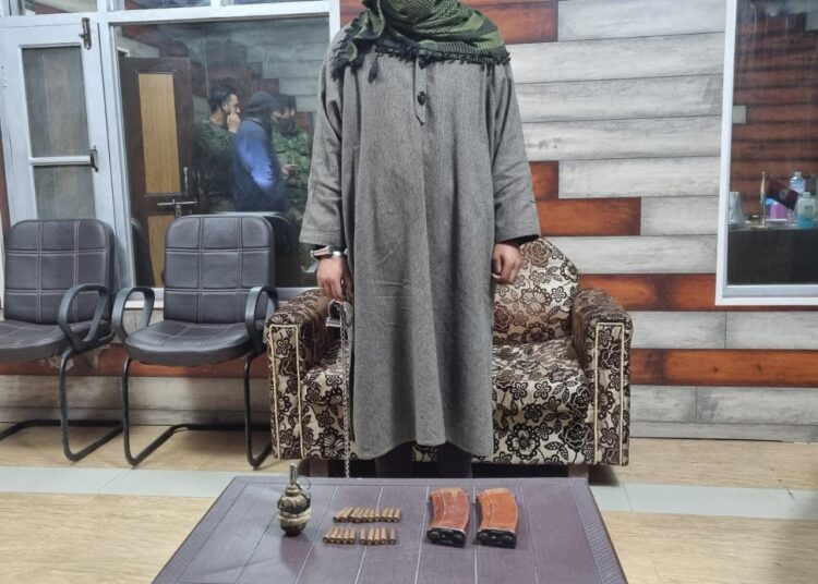 LeT militant associate arrested in Baramulla, arms and ammunition recovered: Police