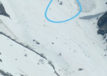 Passenger Vehicle Falls Into Gorge After Hit By Snowslide Along Sadhna Top