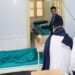 Lt Governor visits SMHS hospital; enquires about the condition of two labourers injured in recent militant attacks