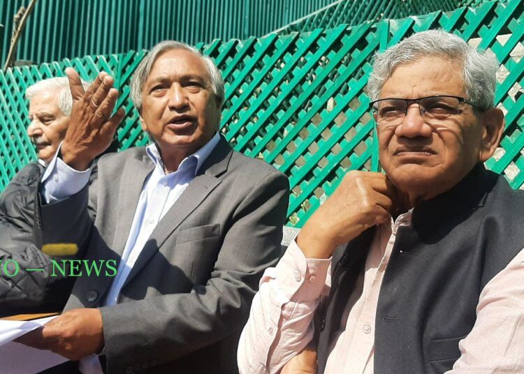 Yechury demands early hearing of petition challenging Art 370