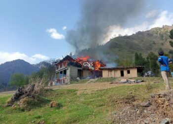 4 Houses Gutted In Poonch