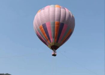 Tourism department rolls out first-ever ‘hot-air balloon’ for tourists, local visitors in Sgr