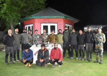 03 LeT hybrid militants held in Sopore, arms and ammunition recovered: Police