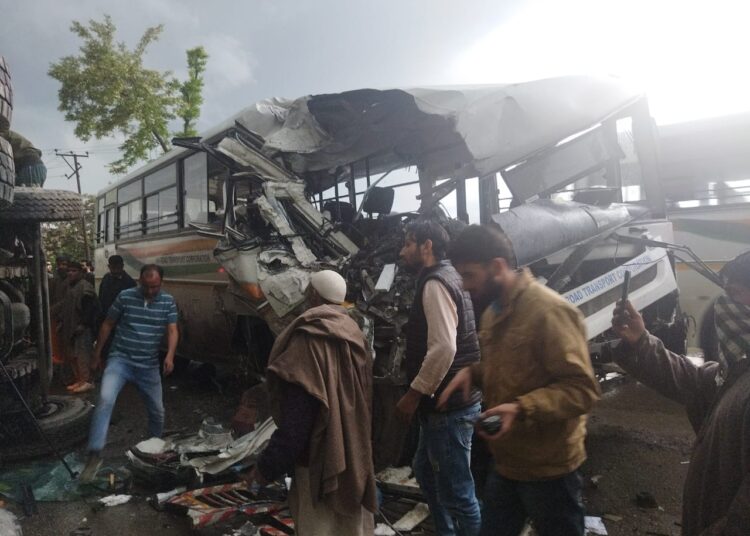 Sarpanch killed, many others injured in Pattan accident