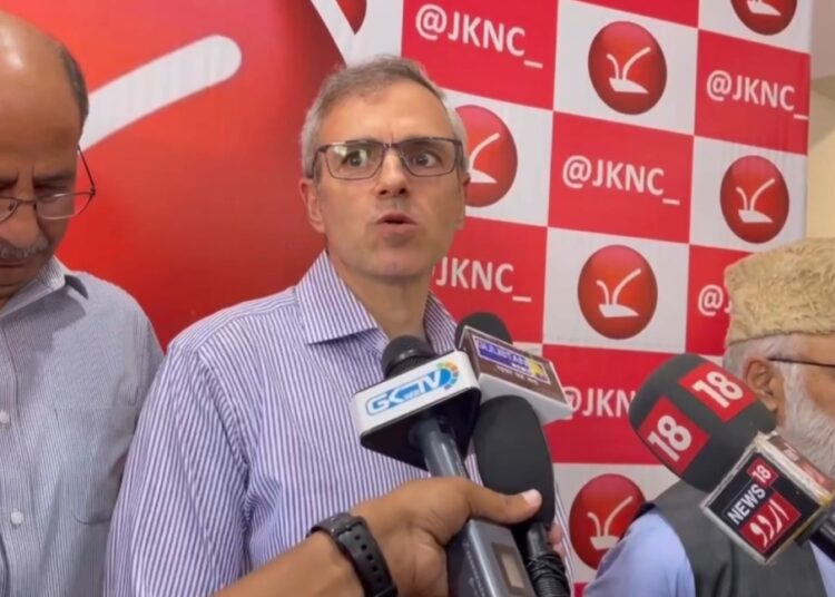 I personally suggest PAGD should fight elections jointly to keep BJP, it’s A&B teams away: Omar Abdullah