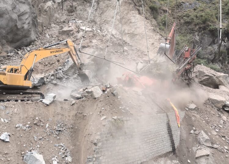 Ramban tunnel collapse: 10 labourers trapped, rescue op on