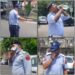 As mercury soars, Traffic Cops sweat out under searing sun and regulates traffic in Jammu City
