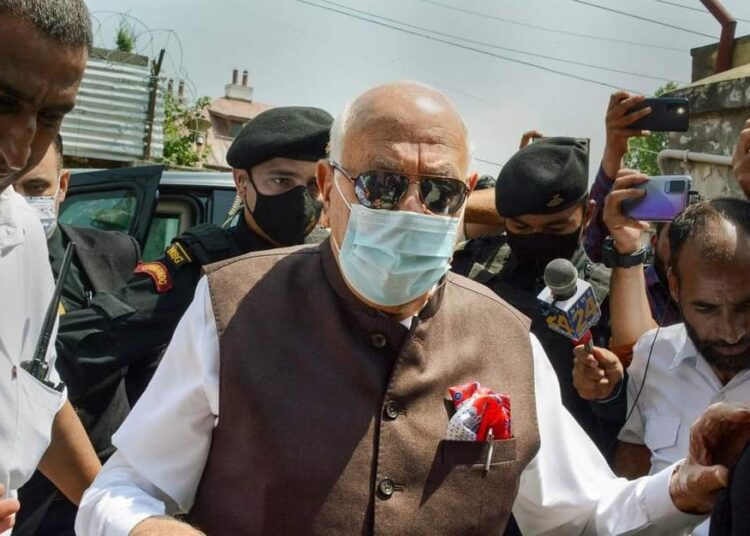 JKCA scam: Dr Farooq reaches ED office for questioning