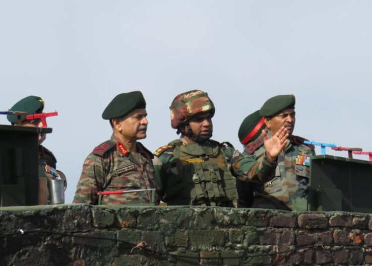 ‘Remain Prepared’: Northern Army Commander Reviews Situation Alone LoC