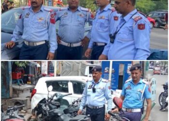 Traffic Police City Jammu seizes over 150 vehicles without HSRP number plates