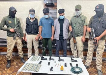 Two TRF Hybrid militants arrested in Srinagar, arms and ammunition recovered: Police