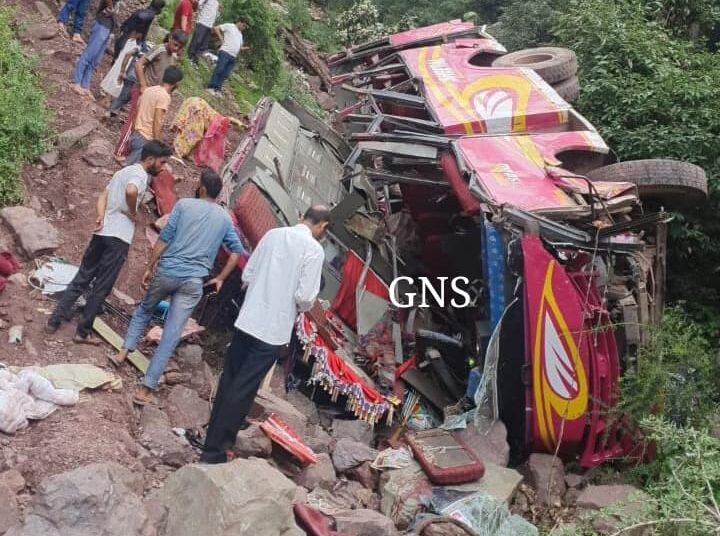 Bus, Carrying Marriage Party, Rolls Down Road in Majouri Udhampur, Casualties Feared