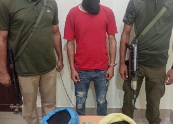 6Kg IED material recovered on National Highway in Srinagar, 01 person arrested: Police