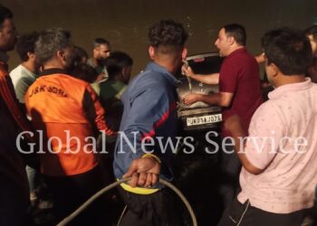 Woman Killed, Another Injured After Car Plunges Into Doodhganga Stream in Barzulla