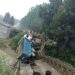 Narrow escape for driver as bridge collapses in Budgam village