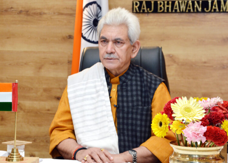 There was no need for youth to pick up arms given J&K’s enormous resources: J&K LG Manoj Sinha