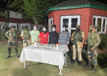 OGW module busted in Sopore, 4 LeT associates held: Police
