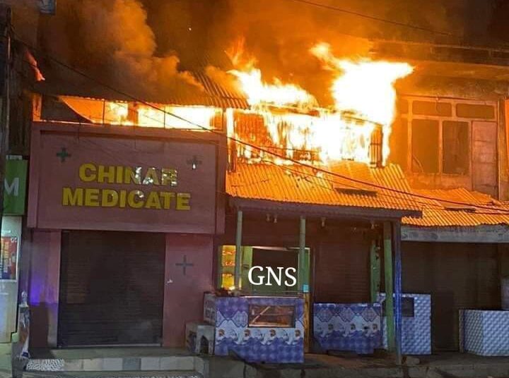 Waiter Dies As Midnight Fire Damages Small Building In Banihal Ramban