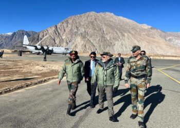 Ladakh: PM Modi lands in Kargil to celebrate Diwali with soldiers