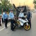 Traffic Police City Jammu Again Cracked on Stunt Bikers, Seized during performing Stunts