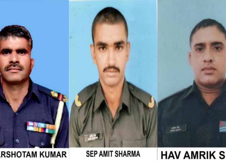Machil Avalanche: Mortal Remains of 3 Army Personnel Retrieved