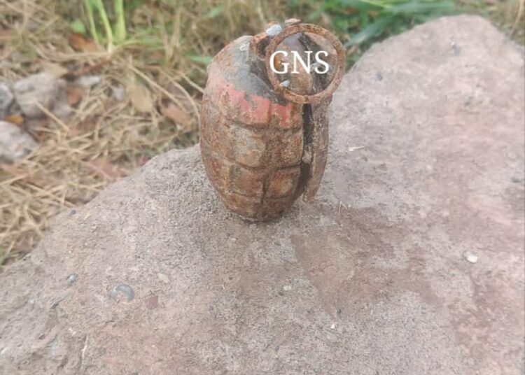 Rusty Grenade Found, Destroyed in Poonch