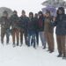 3 UP tourists stranded after snowfall in Natha Top, rescued by Police