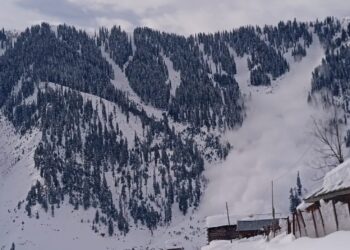 Avalanche hits Gurez, no loss of life reported