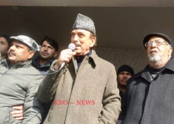 Those who have grabbed huge chunk of land illegally must not be spared: Ghulam Nabi Azad