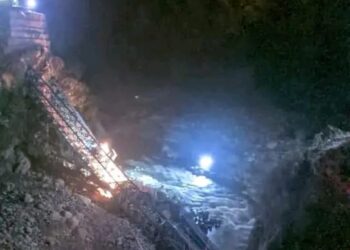 Bridge In Reasi Collapses, 2 Injured As 2 Vehicles Fall Into Rivulet