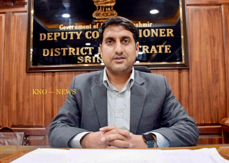 Poor, landless won’t be touched during eviction drive: DC Srinagar