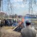 Muslims help perform last rites of slain Kashmiri Pandit in Pulwama village