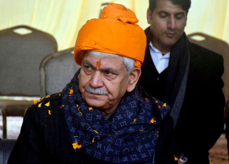 LG Sinha figures in most powerful Indians list, ranks 24