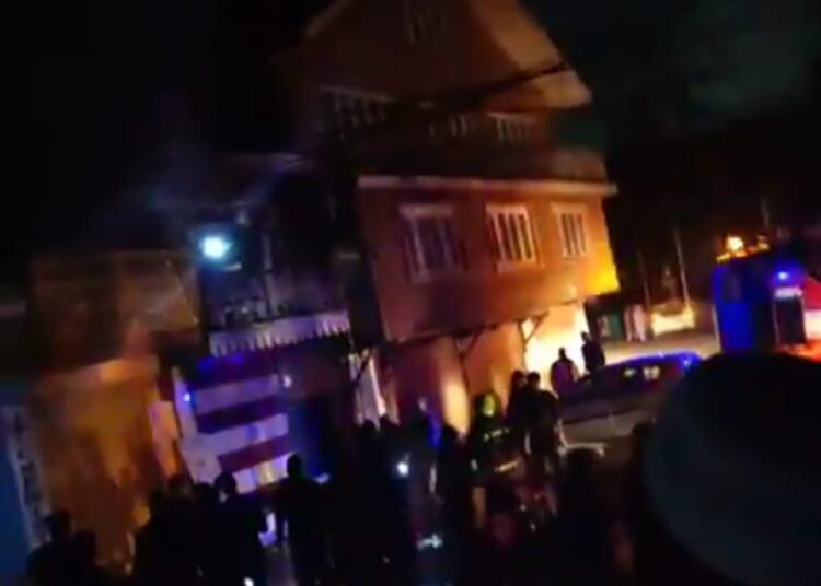 4 Shops Damaged in Fire Mishap in Srinagar Locality