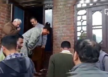 Caught on camera : NC’s ex-minister greets accused in drug peddling case after his release on bail, visits his home