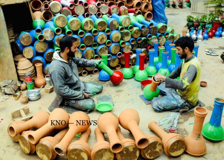 Kumar family of Srinagar all set to set its glazed pottery products on display at G20 summit