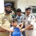 Sopore Police Distributed School Essential items among School Kids at Police Station Tarzoo